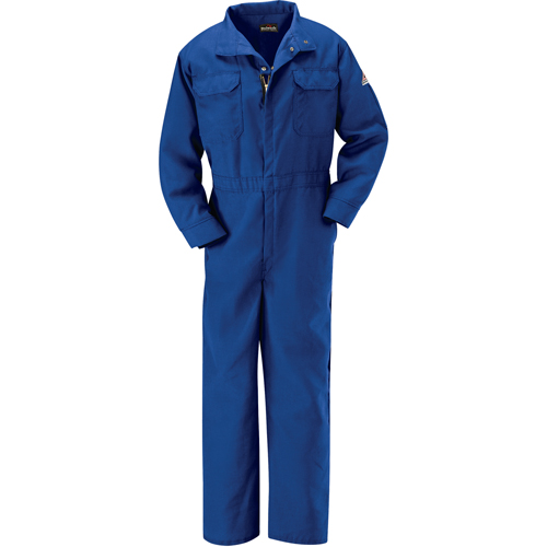 Combinaisons de premi&egrave;re qualit&eacute; r&eacute;sistantes aux flammes, Taille 38, Bleu royal, 5,1 cal/cm² Rock Safety Industrial Ltd