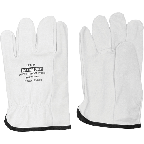 Salisbury  Leather Protector Gloves, Size 7, 10" L Rock Safety Industrial Ltd