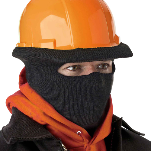 Coiffe extensibles &agrave; enfiler pour casques de s&eacute;curit&eacute;, Taille unique, Noir Rock Safety Industrial Ltd