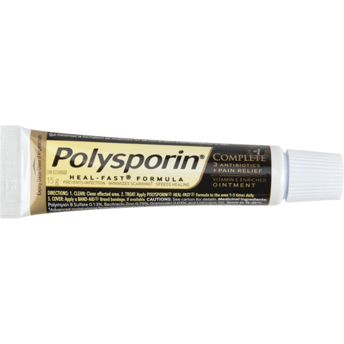 Traitement topique Polysporin, Onguent Rock Safety Industrial Ltd