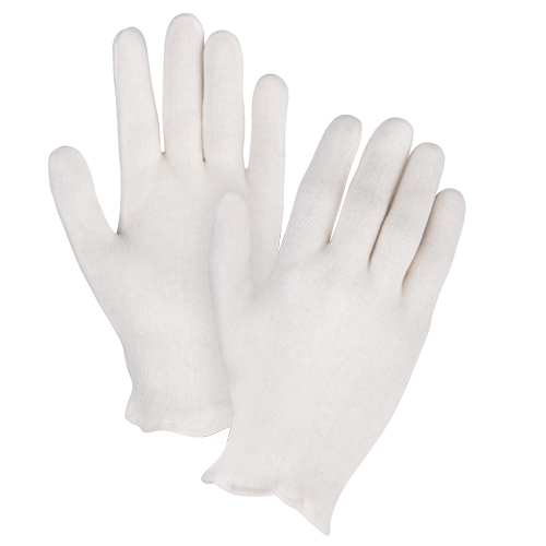 Mediumweight Inspection Gloves, Poly/Cotton, Hemmed Cuff, Men's Rock Safety Industrial Ltd