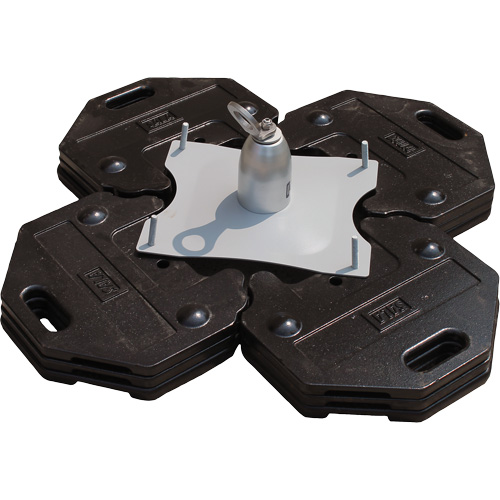 Ancrages autonomes avec contrepoids, Toit, Usage Temporaire Rock Safety Industrial Ltd