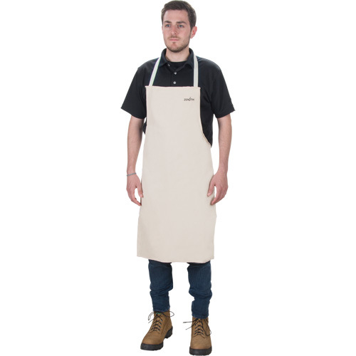 Apron, Cotton, 36" L x 29" W, Natural Rock Safety Industrial Ltd