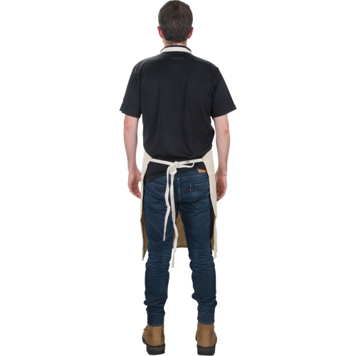 Apron, Cotton, 36" L x 29" W, Natural Rock Safety Industrial Ltd
