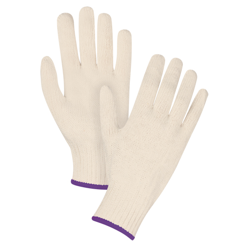 Standard-Duty String Knit Gloves, Poly/Cotton, 7 Gauge, X-Small Rock Safety Industrial Ltd