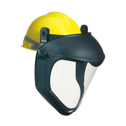 Uvex&reg; Bionic Faceshield with Hardhat Adapter, Polycarbonate Rock Safety Industrial Ltd