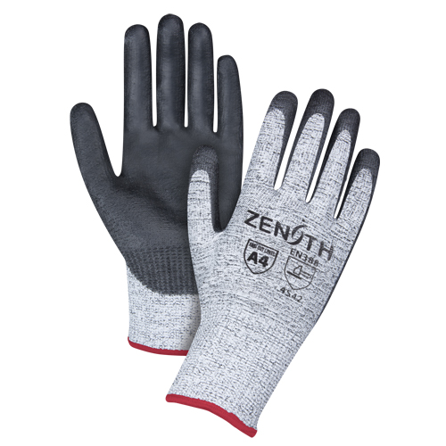 Seamless Stretch Cut-Resistant Gloves, Size Small/7, 13 Gauge, Polyurethane Coated, HPPE Shell, ANSI/ISEA 105 Level 4/EN 388 Level 5 Rock Safety Industrial Ltd