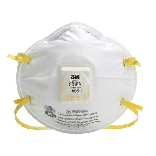 Respirateurs contre les particules 8210V, N95, Certifi&eacute; NIOSH Rock Safety Industrial Ltd