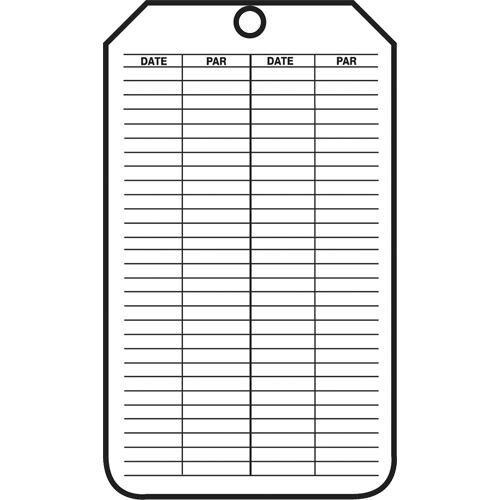 Inspection Tags, Cardstock, 3-1/8" W x 5-7/8" H, French Rock Safety Industrial Ltd
