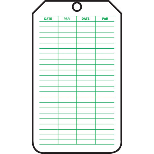 Inspection Tags, Cardstock, 3-1/8" W x 5-7/8" H, French Rock Safety Industrial Ltd