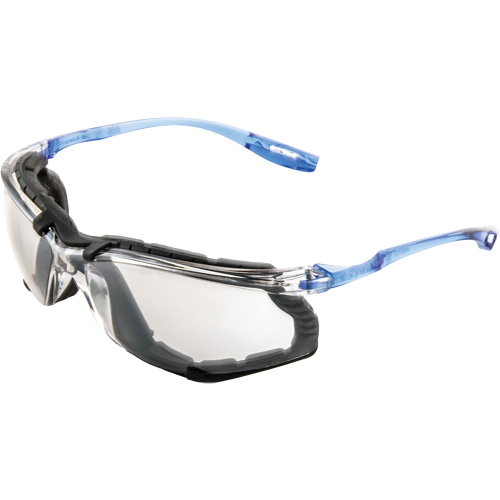 Lunettes de s&eacute;curit&eacute; avec joint en mousse Virtua, Lentille Miroir int&eacute;rieur/ext&eacute;rieur, Antibu&eacute;e, ANSI Z87+/R&eacute;pond ou surpasse la norme CSA Z94.3 Rock Safety Industrial Ltd