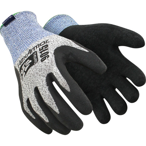 Gants r&eacute;sistants aux coupures 9000 Series, Taille Moyen/8, Calibre 13, Rev&ecirc;tement Latex de caoutchouc, Enveloppe en Fibre de verre/PEHP, ASTM ANSI niveau A7/EN 388 niveau F Rock Safety Industrial Ltd