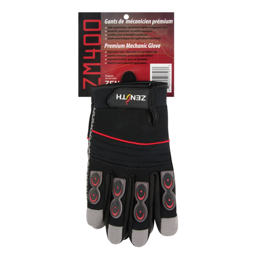ZM400 Premium Mechanic's Gloves, Synthetic Palm, Size X-Large Rock Safety Industrial Ltd