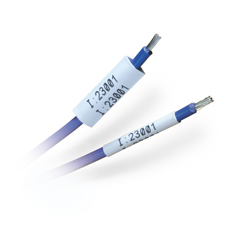 Manchons marqueurs de fil PermaSleeve B-342, Polyol&eacute;fine, 2" lo x 0,439" h, Blanc Rock Safety Industrial Ltd