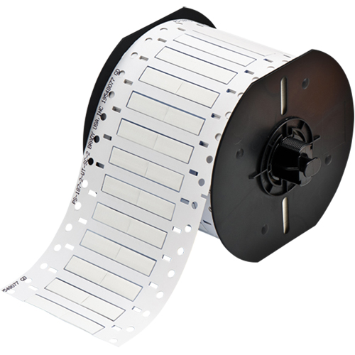 Manchons marqueurs de fil PermaSleeve B-342, Polyol&eacute;fine, 2" lo x 0,439" h, Blanc Rock Safety Industrial Ltd