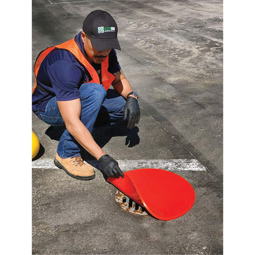 Tapis pour drain Ultra-Drain Seals, Circulaire, 42" dia. Rock Safety Industrial Ltd