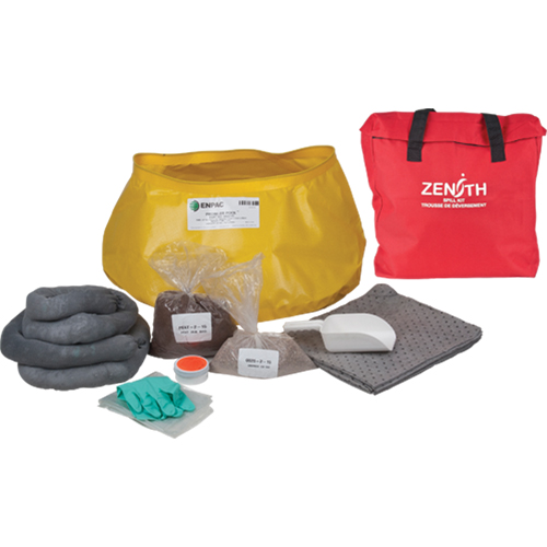 Western Canada Spill Kit, Universal, Bag, 17 US gal. Absorbancy Rock Safety Industrial Ltd