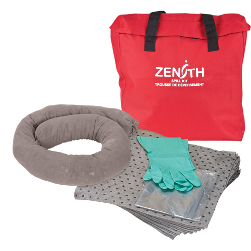 Trousse de lutte contre les d&eacute;versements de premi&egrave;re qualit&eacute;, Universel, Sac, Absorbance de 5 gal. US Rock Safety Industrial Ltd