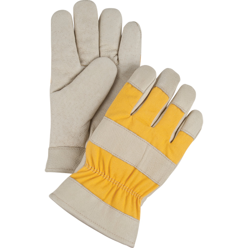 Gants de travail doubl&eacute;s pour l'hiver de premi&egrave;re qualit&eacute;, 2T-Grand, Paume en Cuir fleur de porc, Doublure en Molleton de mousse Rock Safety Industrial Ltd