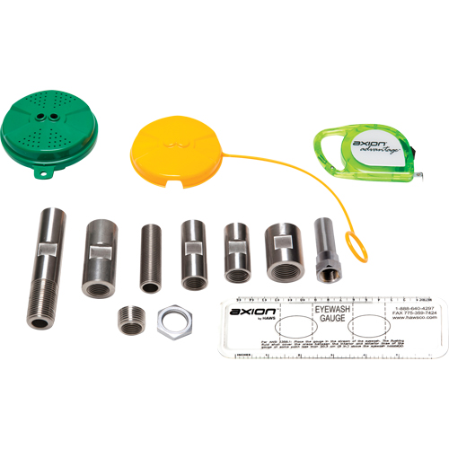 Axion Advantage&reg; Eye/Face Wash Upgrade Kit with Green ABS Plastic Eye/Face Wash Head Rock Safety Industrial Ltd