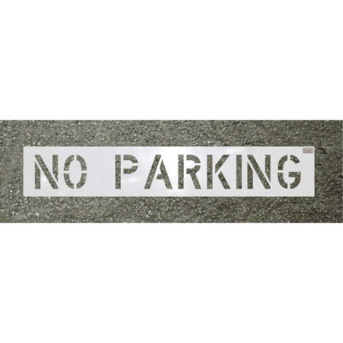 Parking Lot Stencils, Pictogram, 4" x 3" Rock Safety Industrial Ltd