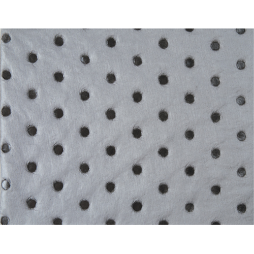 Industrial-Grade Fine Fibre Sorbent Pads, Universal, 15" x 17", 40 gal. Absorbancy Rock Safety Industrial Ltd