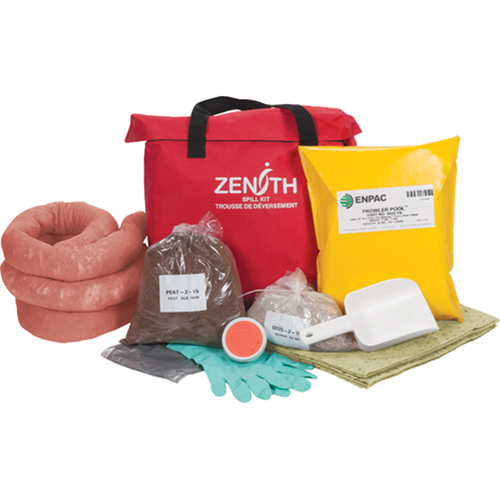 Trousse de lutte contre les d&eacute;versements pour l'ouest du canada, Mati&egrave;res dangereuses, Sac, Absorbance de 17 gal. US Rock Safety Industrial Ltd