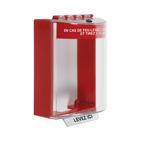 Couvercles pour alertes d'incendie Universal Stopper, En surface Rock Safety Industrial Ltd