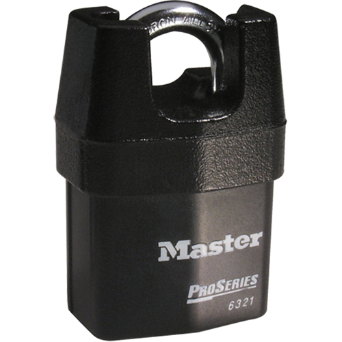 Cadenas prot&eacute;g&eacute; ProSeries, Noir, Cl&eacute;s diff&eacute;rentes, Acier lamin&eacute;, Largeur de 2-3/8" Rock Safety Industrial Ltd