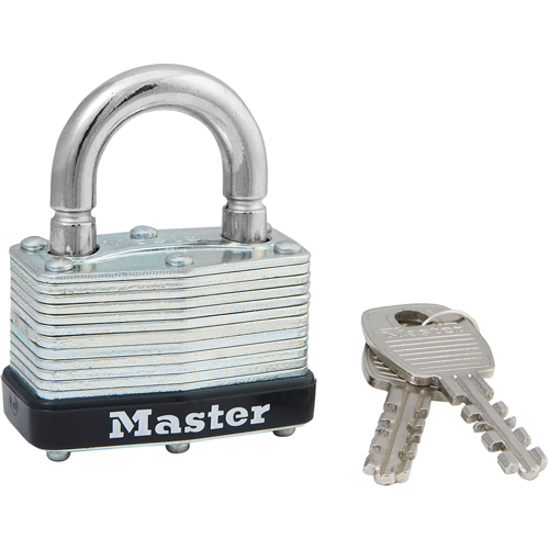 Cadenas lamin&eacute;, Argent, Cl&eacute;s identiques, Acier lamin&eacute;, Largeur de 1-3/4" Rock Safety Industrial Ltd