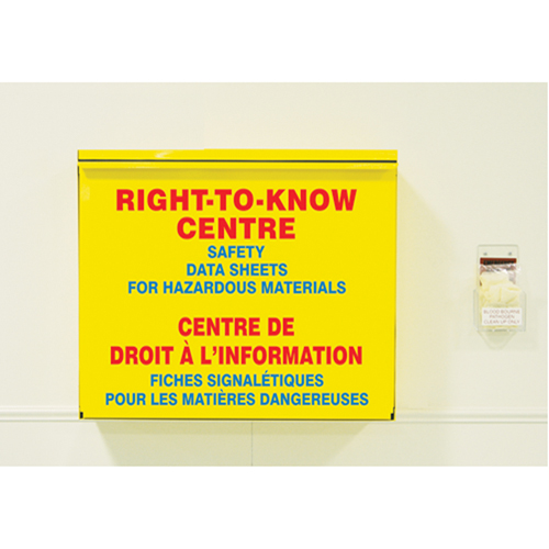 Armoires de rangement, Anglais & français, Compris reliures Rock Safety Industrial Ltd