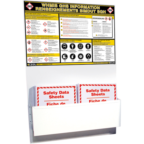 Postes d'information SGH, Anglais & français, Compris reliures Rock Safety Industrial Ltd