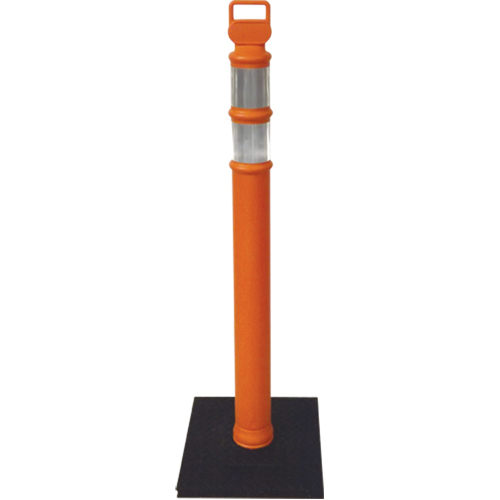 Poteaux d&eacute;lin&eacute;ateurs Ez-Grab, 42" h, Orange Rock Safety Industrial Ltd