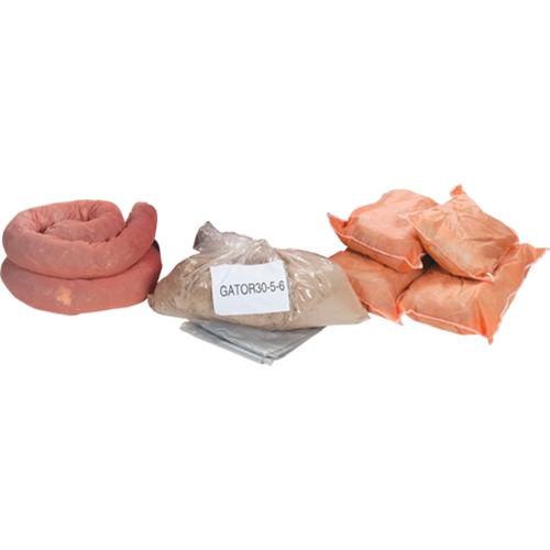 Trousse de rechange pour v&eacute;hicule de service, 10 gallons, Mati&egrave;res dangereuses Rock Safety Industrial Ltd