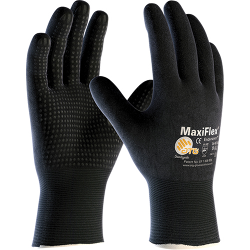 Gants ATG MaxiFlex Endurance 34-8745, 7/Petit, R&ecirc;vetement Mousse de nitrile, Calibre 15, Enveloppe en Nylon Rock Safety Industrial Ltd
