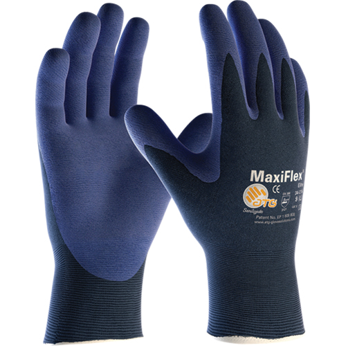 Gants ATG MaxiFlex Elite 34-274, 6/T-petit, R&ecirc;vetement Mousse de nitrile, Calibre 18, Enveloppe en Nylon Rock Safety Industrial Ltd