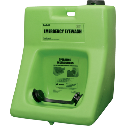 Douche oculaire Fendall Porta Stream II, Pressuris&eacute;, Capacit&eacute; 16 gal., Conformit&eacute; ANSI Z358.1 Rock Safety Industrial Ltd