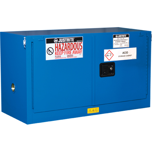 Armoires empilable pour rangement de mati&egrave;res dangereuses Sure-Grip Ex, 17 gal., 43" x 24" x 18" Rock Safety Industrial Ltd