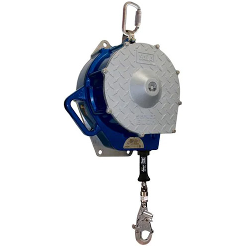 C&acirc;ble de s&eacute;curit&eacute; autor&eacute;tractable Sealed-Blok, 130', Acier inoxydable, Pivotant Rock Safety Industrial Ltd
