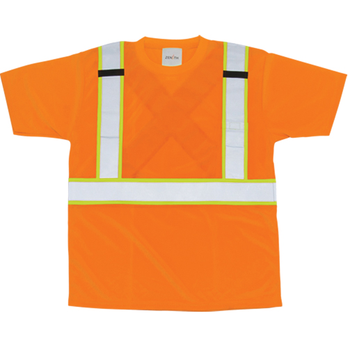 T-shirt conforme &agrave; la CSA, Polyester, Moyen, Orange Rock Safety Industrial Ltd