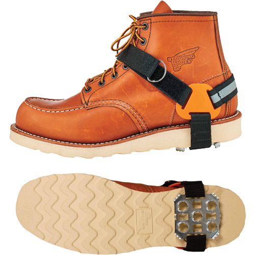 Crampons &agrave; glace de talon TREX 6315, Acier, Traction Plaque, Grand/Moyen Rock Safety Industrial Ltd