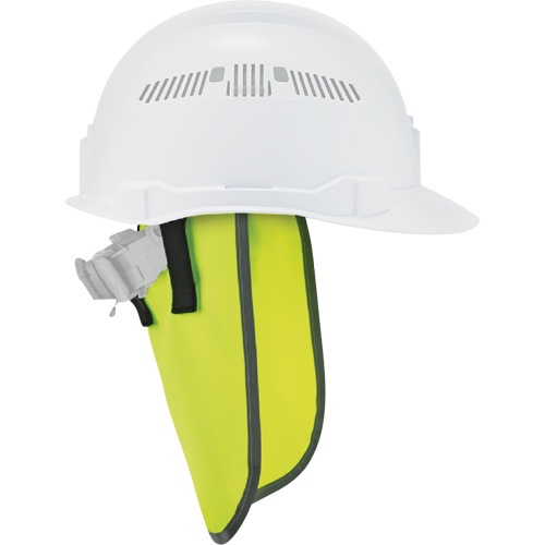 Pare-soleil de cou pour casque de protection GloWear 8006, Vert lime haute visibilit&eacute; Rock Safety Industrial Ltd