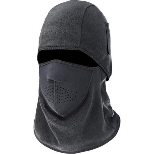 N-Ferno&reg; 6826 Two-Piece Balaclava, Fleece/Neoprene/Polyester, Black Rock Safety Industrial Ltd