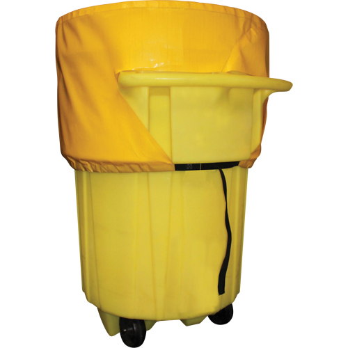 Couvercle en poly pour les surconteneurs avec roues de 95 gallons Rock Safety Industrial Ltd