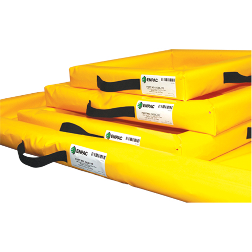 Mini bermes de confinement de type &eacute;tang &agrave; canards, Capacit&eacute; 29 gal. US, 4' la x 3' lo x 4" h, Paroi en mousse Rock Safety Industrial Ltd