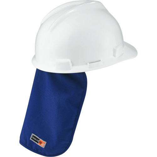 Chill-Its&reg; 6717FR Cooling FR Hardhat Pad & Neck Shade, Blue Rock Safety Industrial Ltd