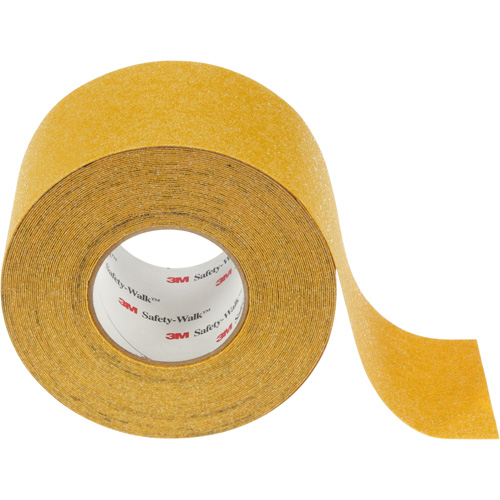Ruban antid&eacute;rapant Safety-Walk, 4" x 60', Jaune Rock Safety Industrial Ltd