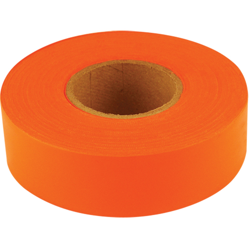 Ruban de signalisation Sub-Zero, 1,2" la x 150' lo, Orange fluorescent Rock Safety Industrial Ltd