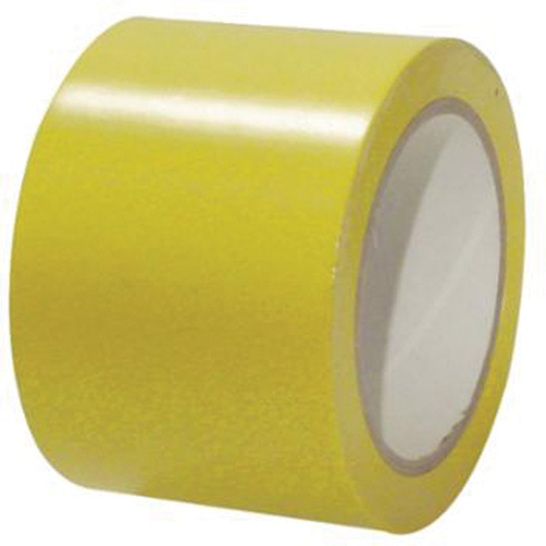 Ruban de marquage pour planchers, 3" x 108', Vinyle, Jaune Rock Safety Industrial Ltd
