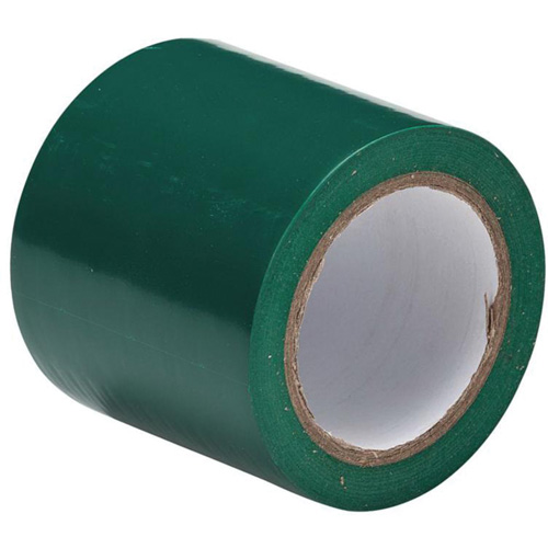 Ruban de marquage pour planchers, 4" x 108', Vinyle, Vert Rock Safety Industrial Ltd